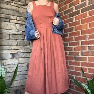 **SOLD**Universal thread goods co midi dress with pockets